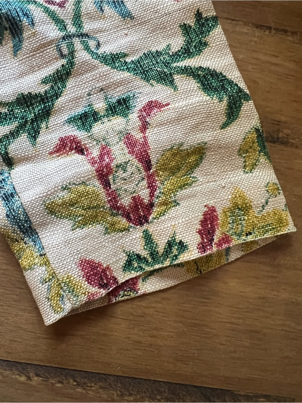 John Meyer of Norwich Vintage Floral Button Front Jacket - Picture 8 of 9